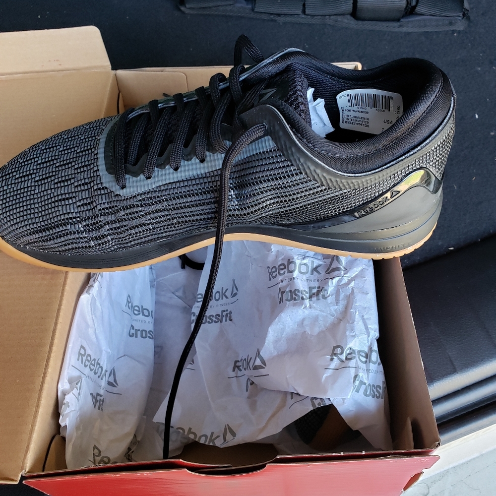 Reebok crossfit training shoes. Worn 1x. Clean.